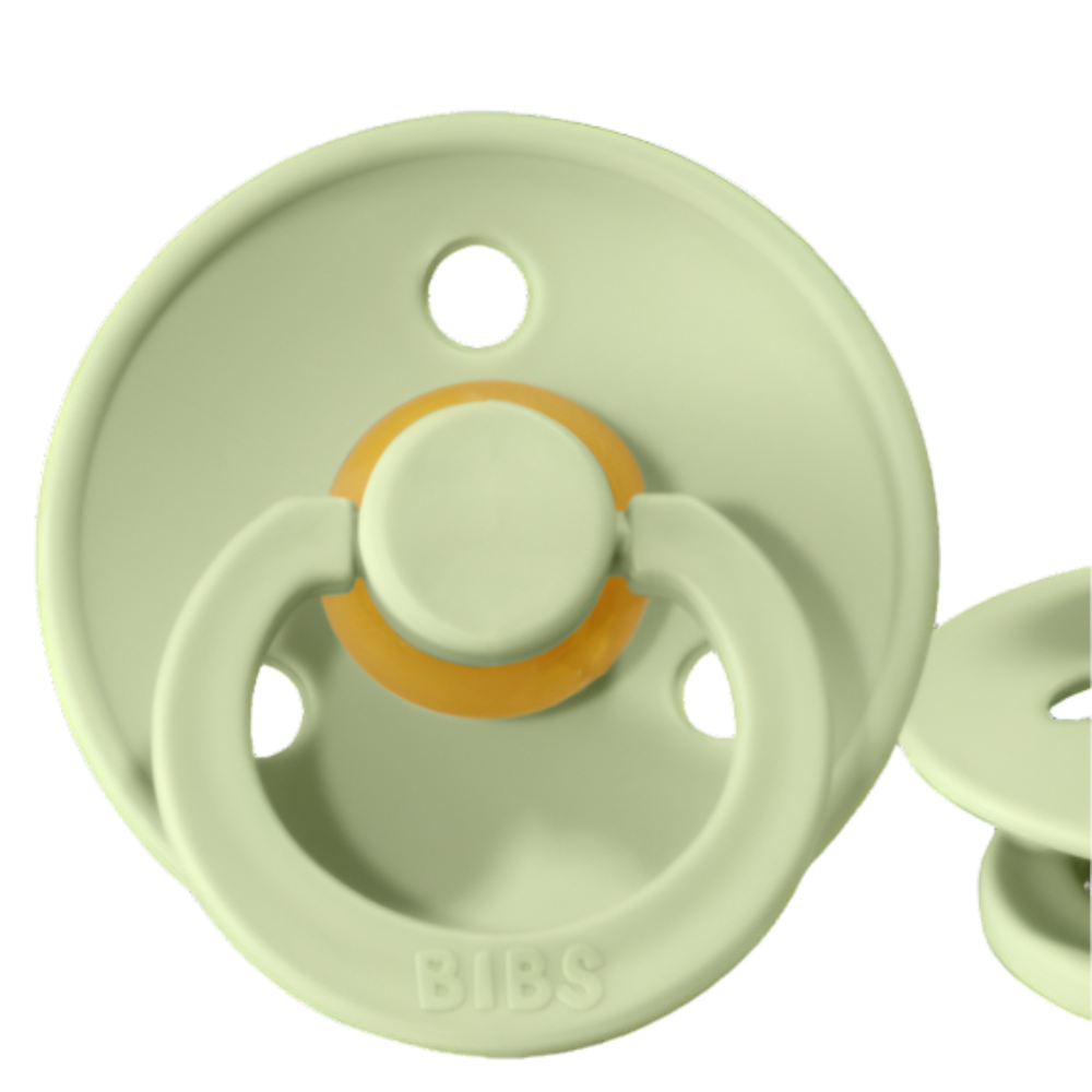 Bibs Soothers 2 pk Size 2 Pistachio