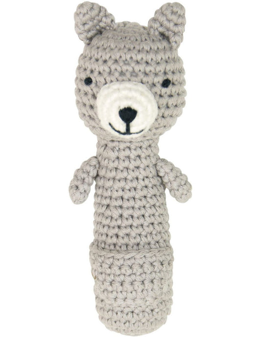 Weegoamigo Crochet Rattle - Kangaroo