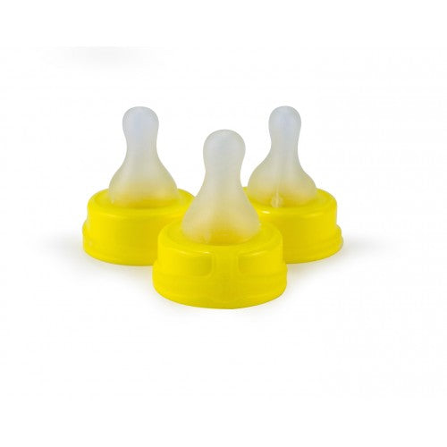 Sepal 3 pk Thickened Feed Teats - Small Teat/Medium Flow