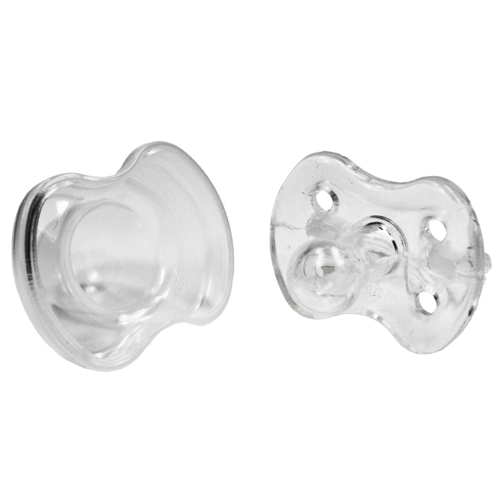 Grow One Piece Silicone Soother 0-3m Butterfly 2 Pk