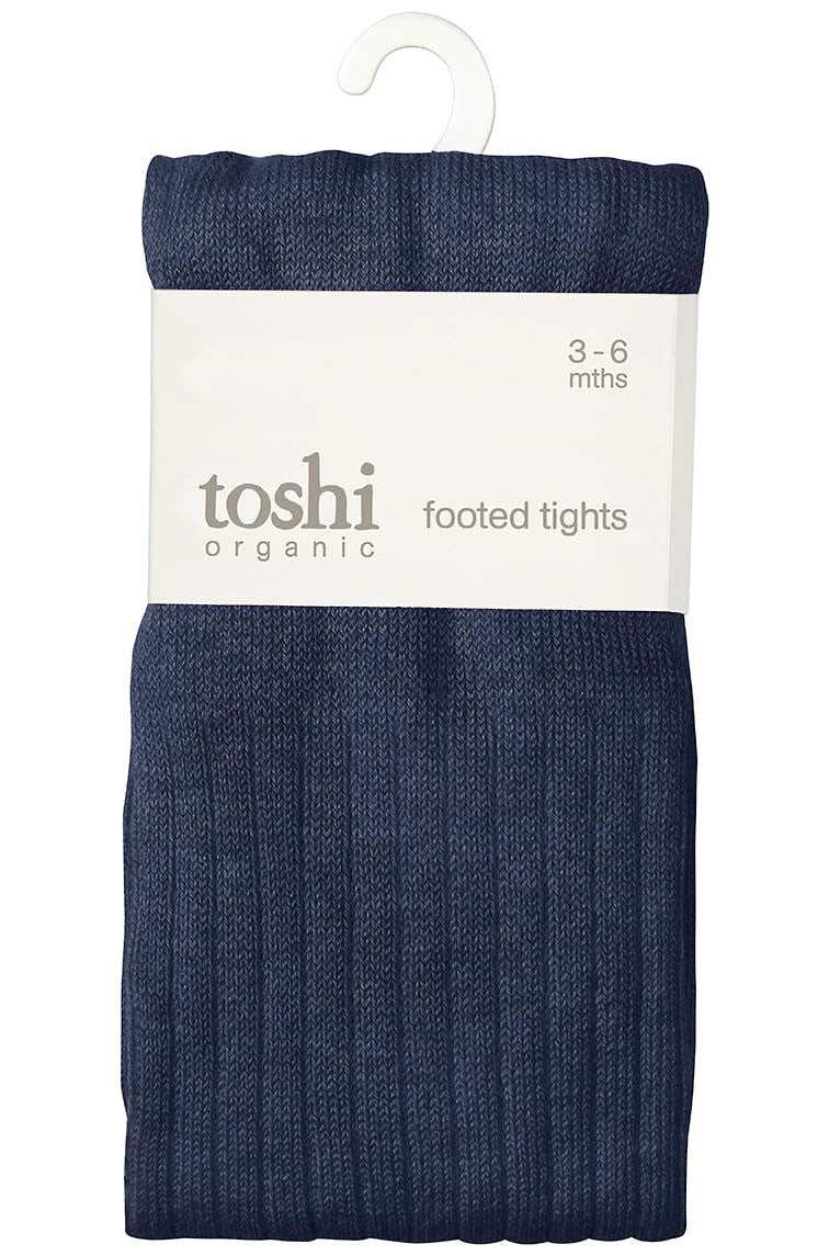 Toshi Organic Footed Tights Dreamtime - Ink