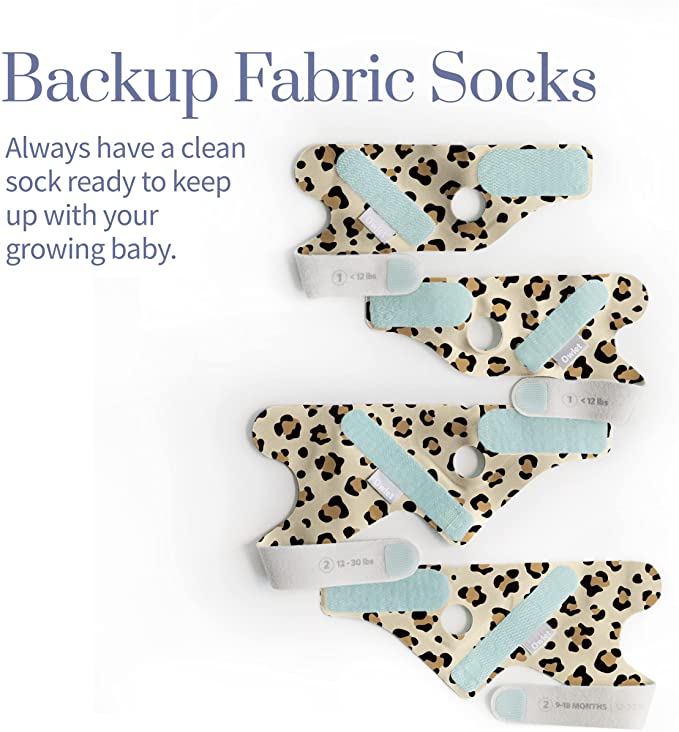 Owlett Smart Sock Spare Fabric Sock Set - Wild Child