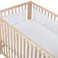Airwrap Cot Liner Muslin 4 sides - White