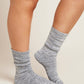 Boody Womens Chunky Bed Socks - Dove Marl