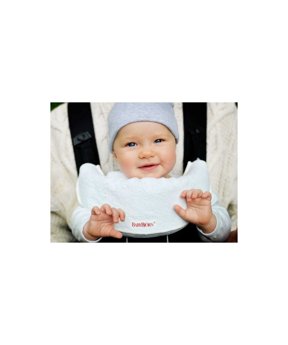 BabyBjorn Bib For Carrier (Original & Mini) - White 2 Pack