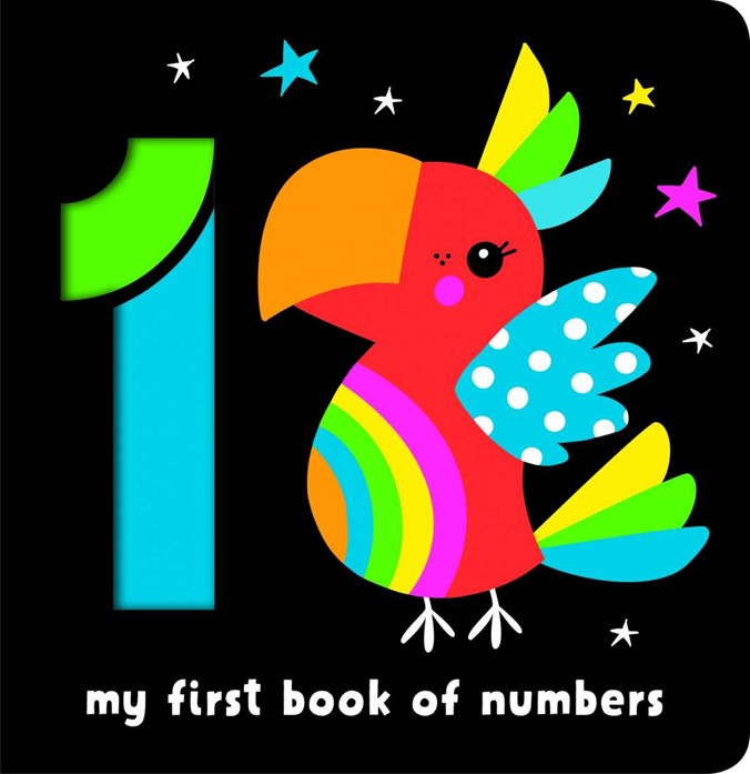 Chunky Neon Board Book - Numbers