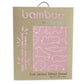 Bubba Blue Smokey Pink Safari Bamboo Jersey Cot Fitted Sheet