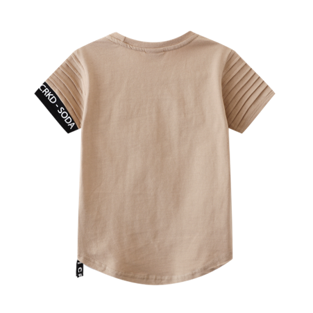 Cracked Soda Cruz Detailed Tee - Tan - Infant