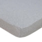 Living Textiles Cot Fitted Sheet Jersey - Grey Melange