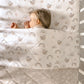Living Textiles Reversible Jersey Cot Comforter - Happy Sloth