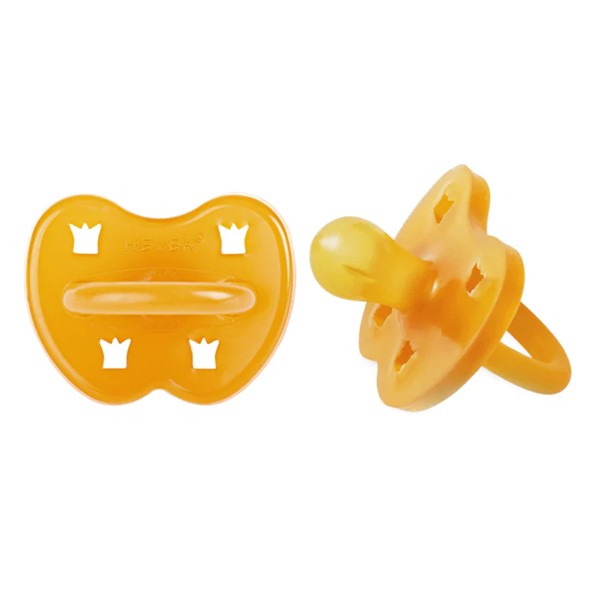 Hevea Pacifier Classic Round Teat - 2 pk