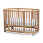 Cocoon Lolli Sprout 4 in 1 Cot with Mattresses - Natural