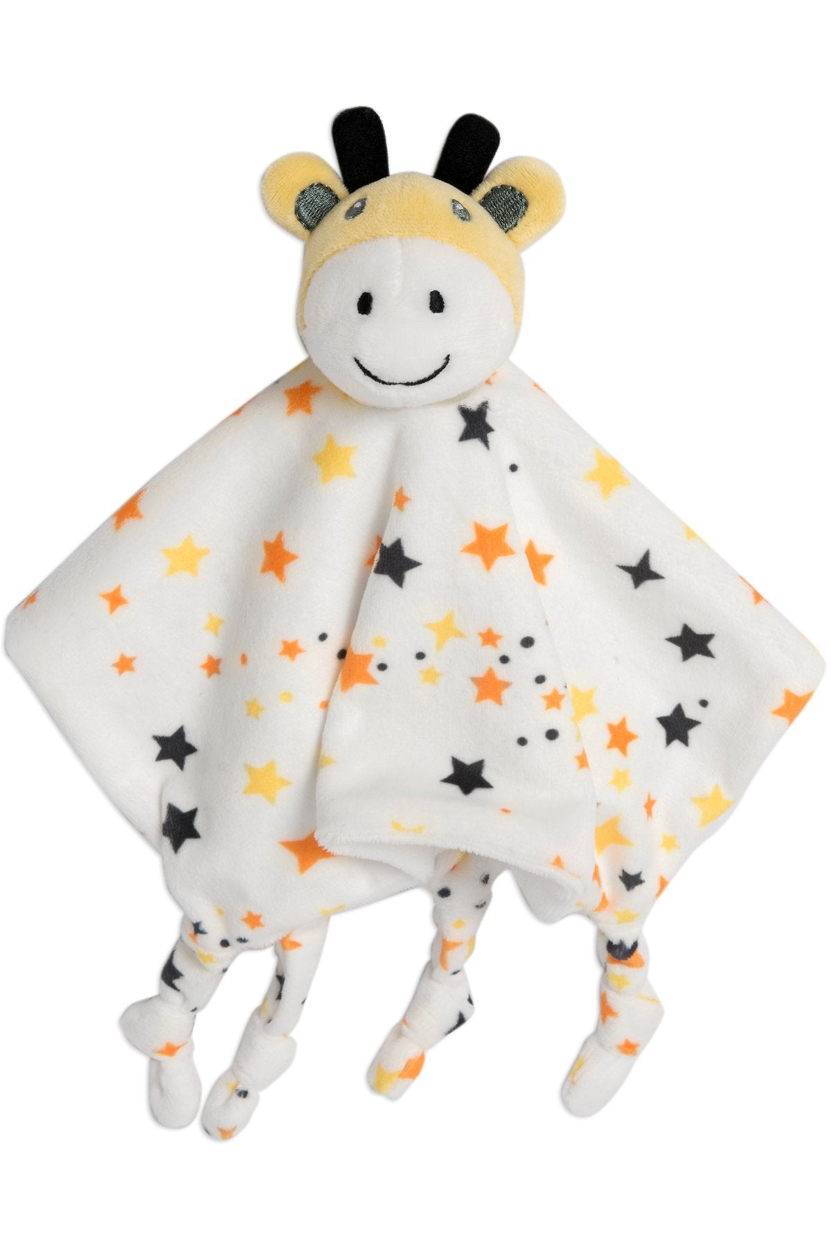 Little Linen Lovie Comforter - Giraffe Star