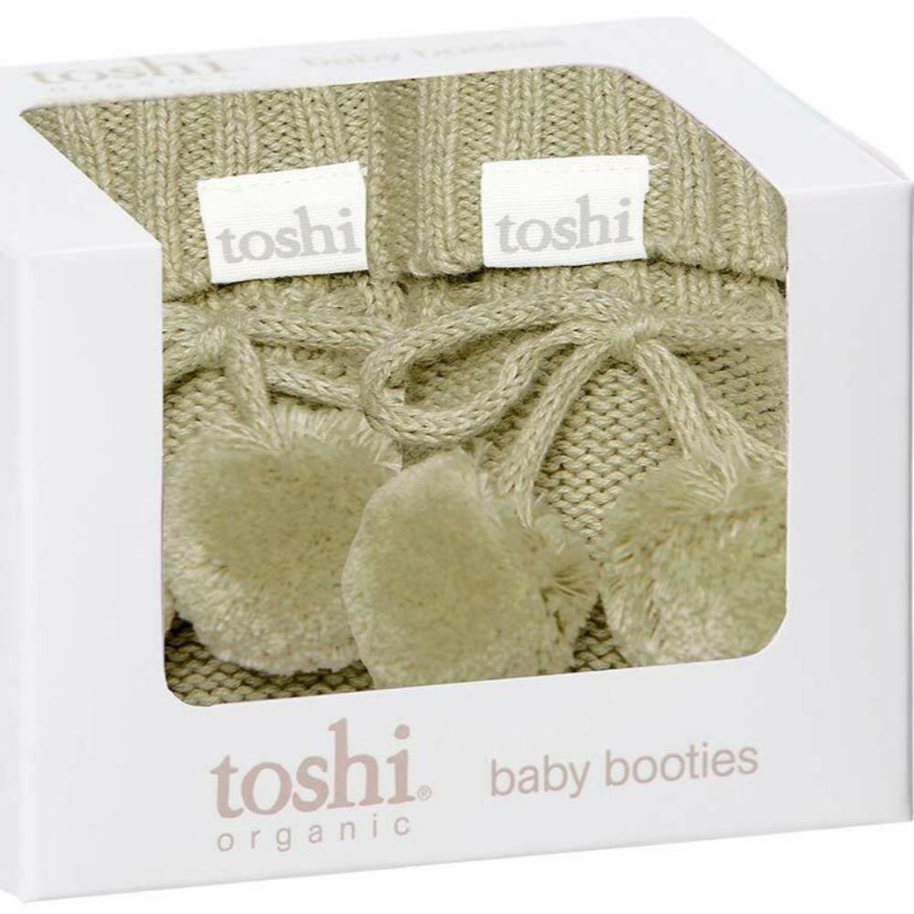 Toshi Organic Booties - Marley Olive