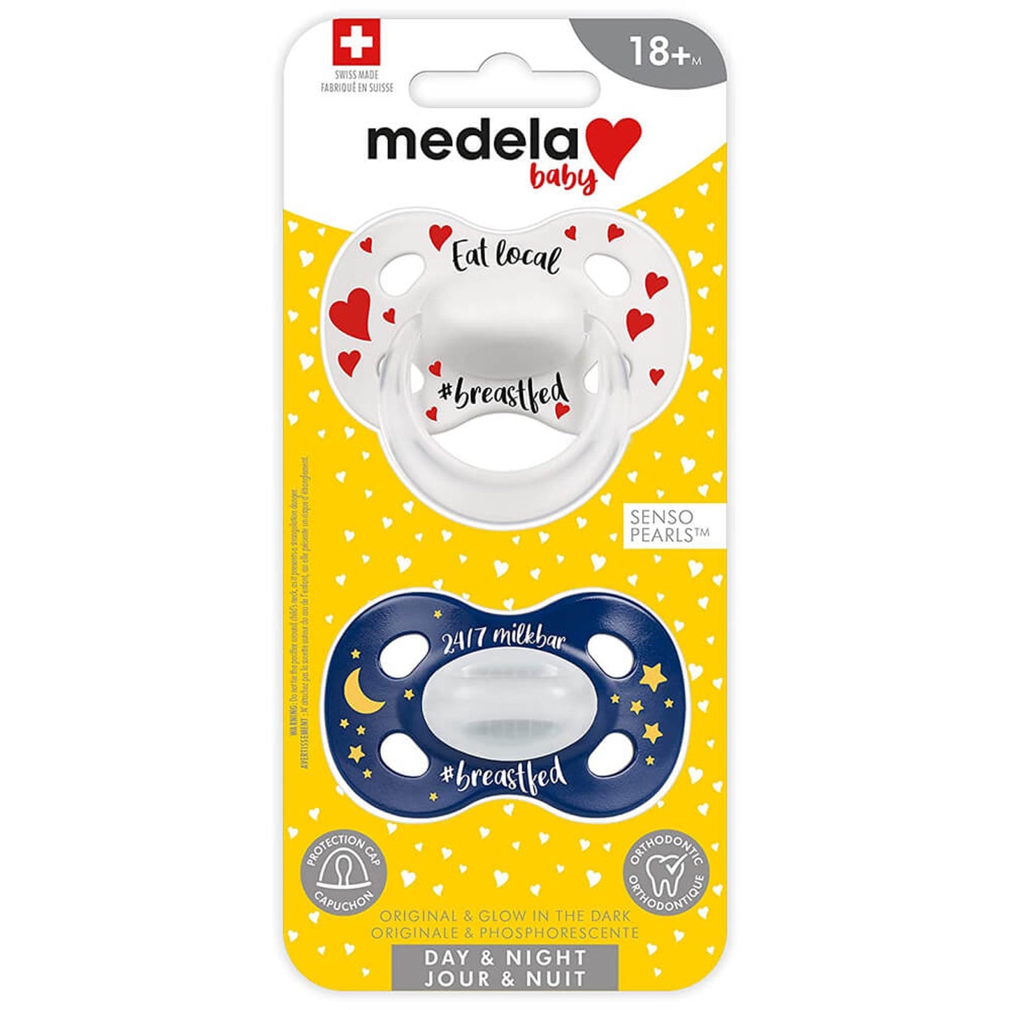 Medela Silicone Day & Night Soother 2 pk