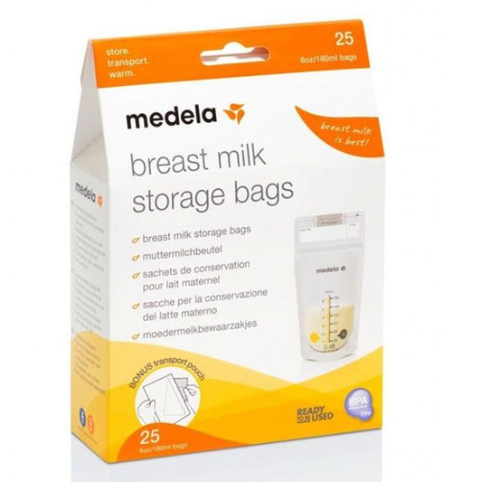 Medela Breastmilk Storage Bags 25 Pk