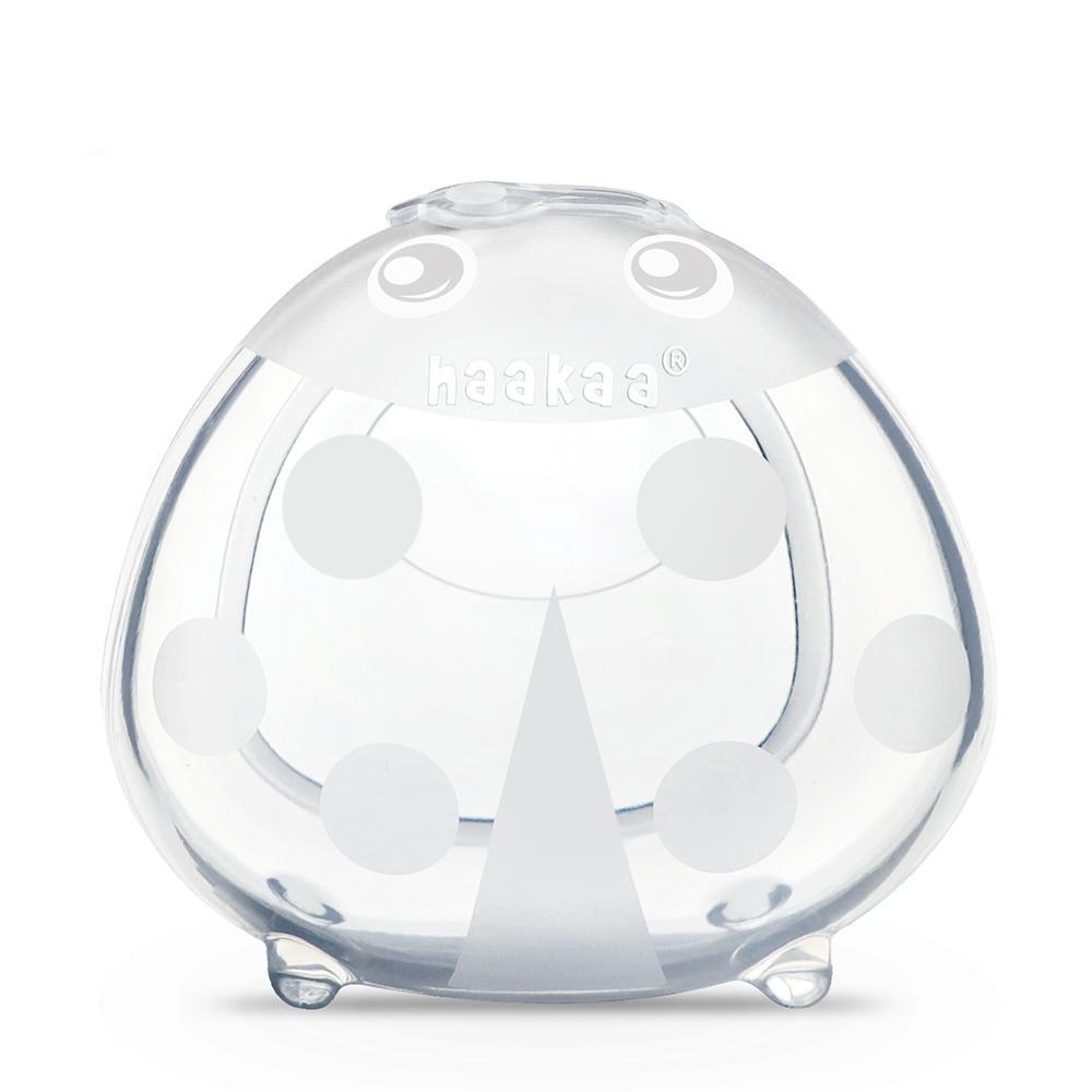 Haakaa Silicone Breast Milk Collector - 2 pk with FREE Carry Case