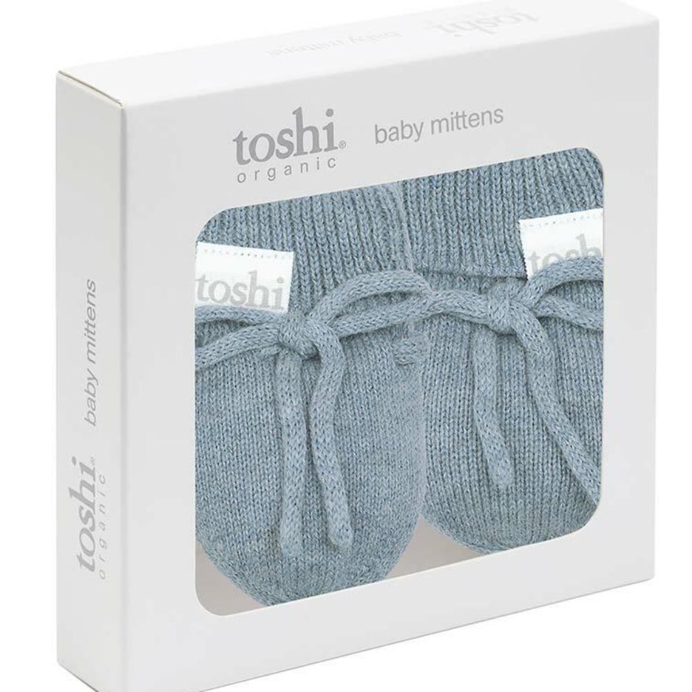 Toshi Organic Baby Mittens - Marley Storm