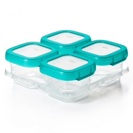 OXO Tot Baby Blocks Freezer Storage Containers 4 oz 120ml