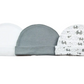 Playette Fashion Caps Elephants/Grey/White 3 pk