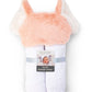 TLLC Plush Hooded Towel - Soft Pink