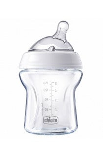 Chicco Glass Bottle - Natural Feeling 0 m+ 150 ml