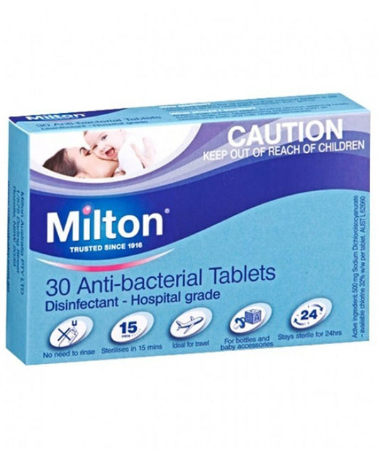 Milton Antibacterial Tablets 30 Pack