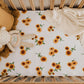 Snuggle Hunny Kids Fitted Cot Sheet - Sunflower