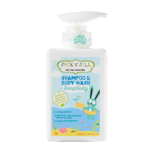 Jack N Jill Simplicity Shampoo & Body Wash 300ml