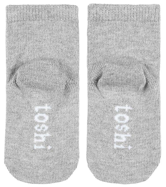 Toshi Dreamtime Organic Socks Ankle - Ash