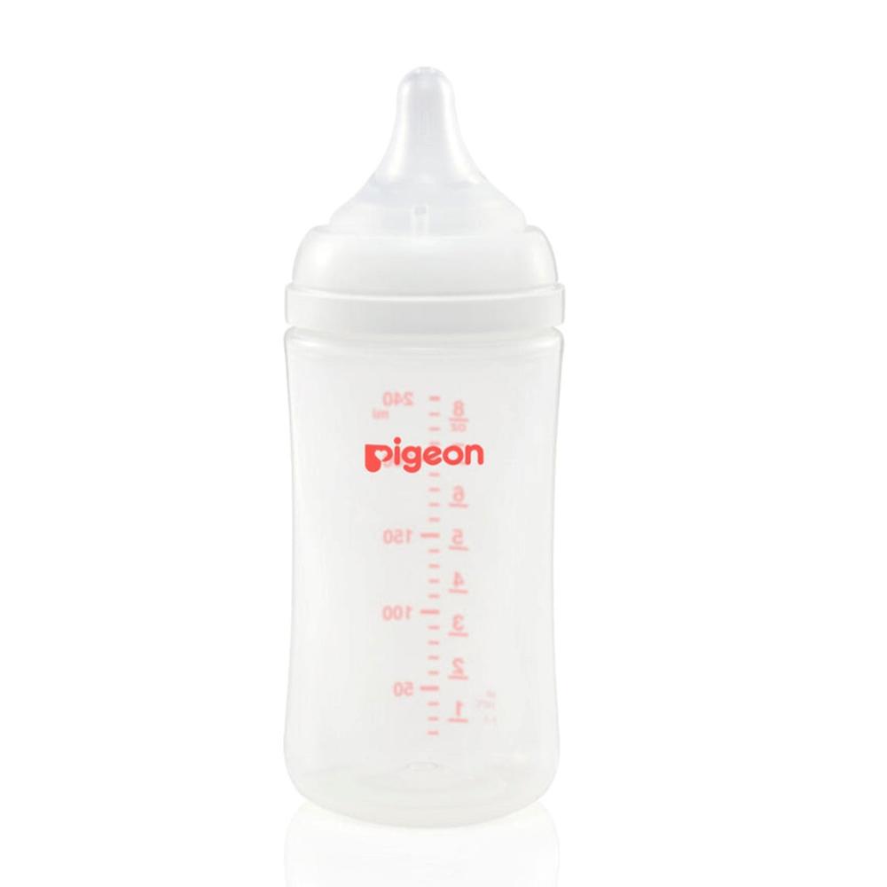 Pigeon Soft Touch III Bottle PP 240 ml  3+mths Wide Neck