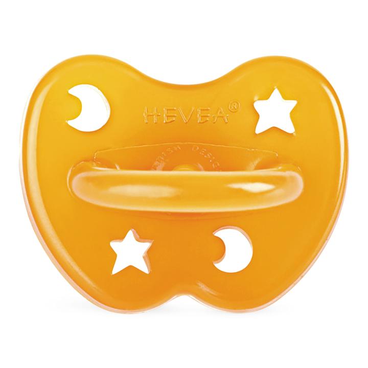Hevea Pacifier Star & Moon 0-3mths Orthodontic Teat
