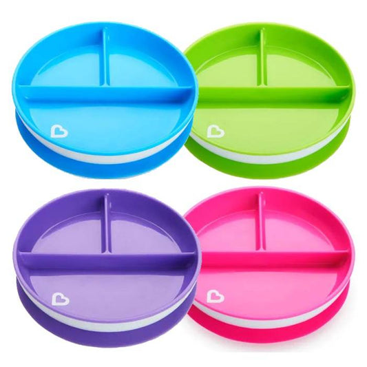 Munchkin Stay Put Divided Suction Plate