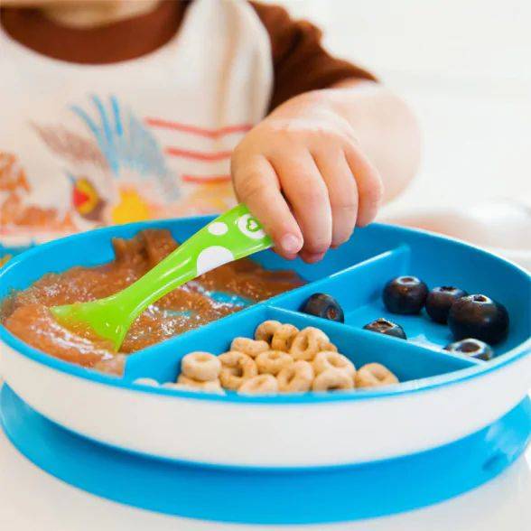 Munchkin Stay Put Divided Suction Plate