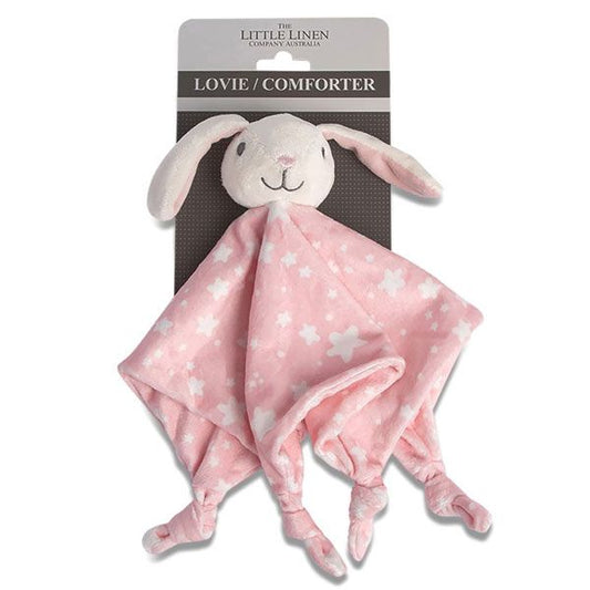 Little Linen Lovie Comforter - Ballerina Bunny