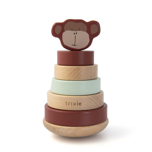 Trixie Wooden Stacking Toy - Mr Monkey